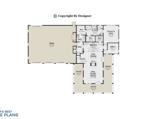 Barn Home Floorplan