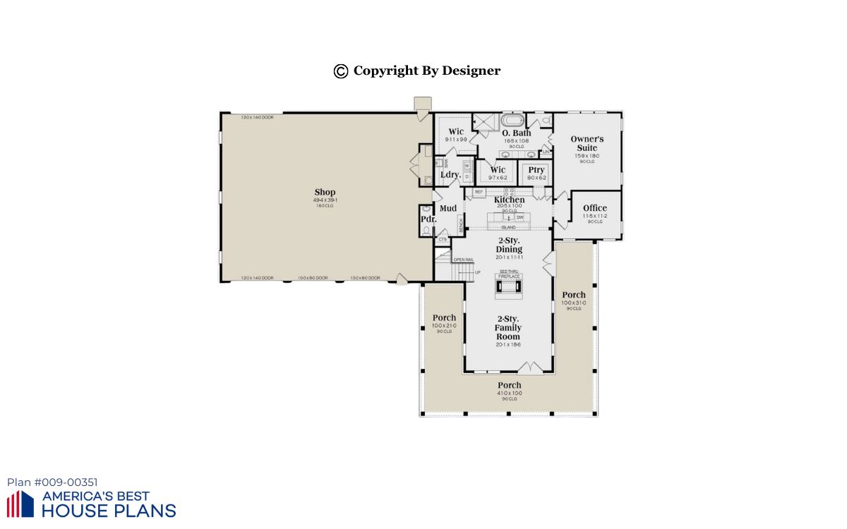 Barn Home Floorplan