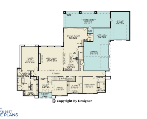 Luxury Metal Home Floorplan