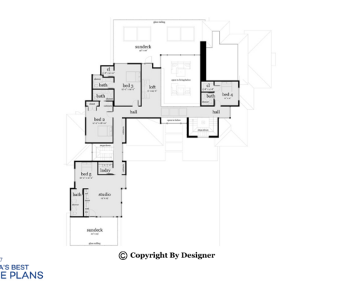 Modern Residential Steel Building Floor Plan