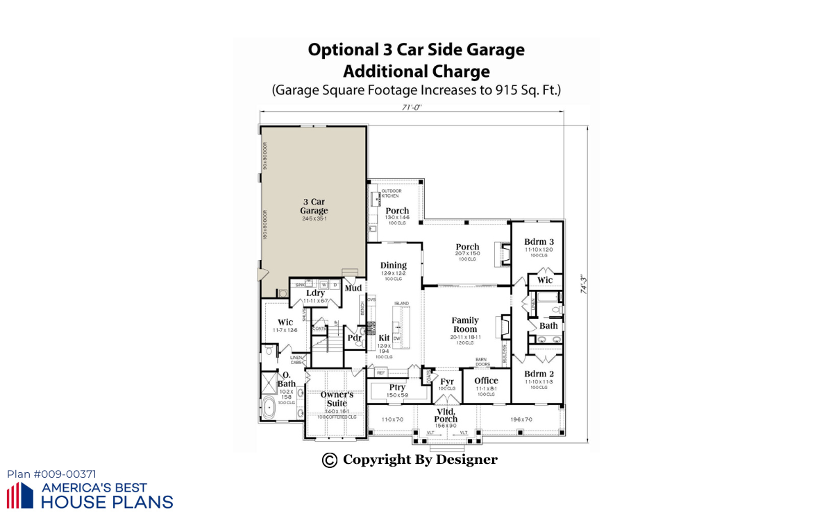 Modern Metal Home Floor Plan