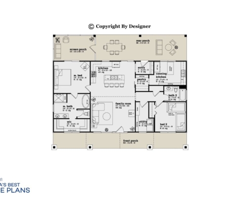 Metal Home Floorplan