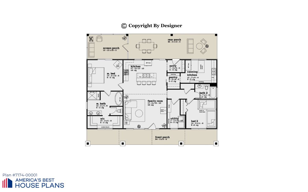 Metal Home Floorplan