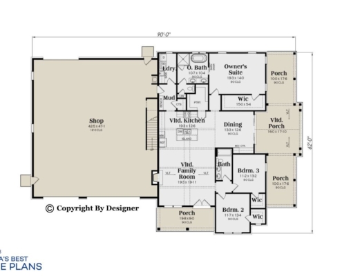 Barn House Floorplan