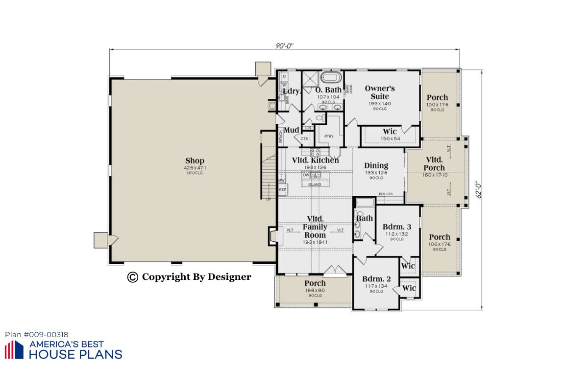 Barn House Floorplan