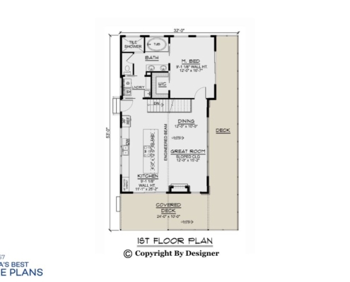 Metal Home Building Kit Floorplan 2