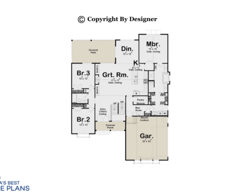 Modern Metal House Floorplan