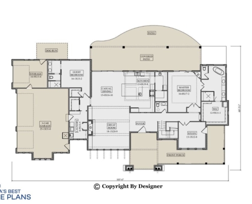 Modern Steel Home Floor Plan