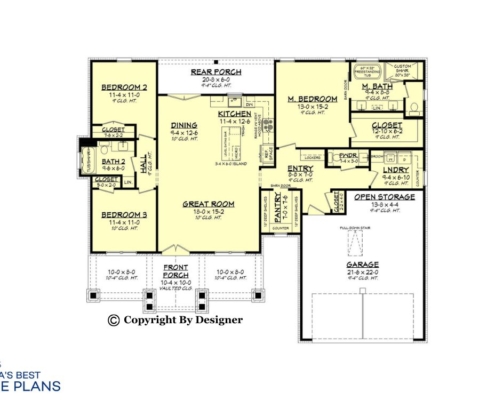 Residential Steel Building Floorplan