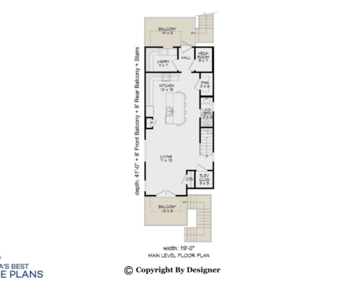 Residential Metal Building Floorplan