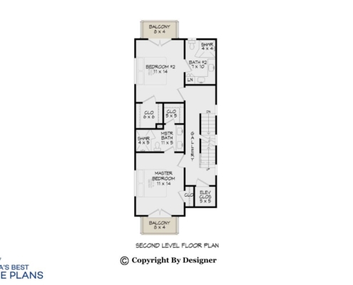 Residential Metal Building Floorplan 2