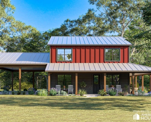 Steel Barn House