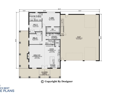 Metal Barn Homes Floorplan