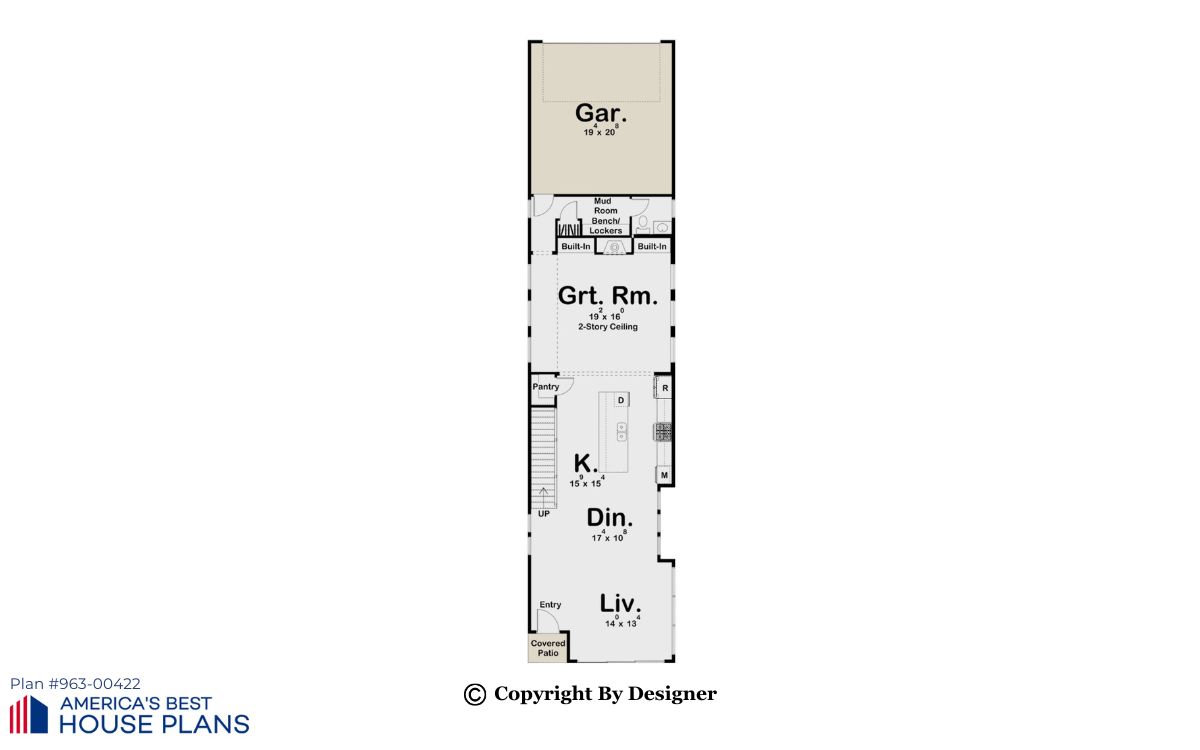 Steel Built Home Floorplan 1