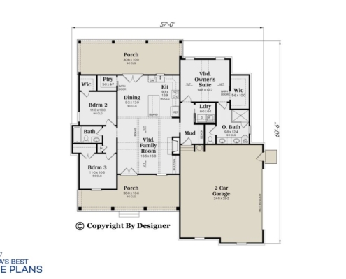 Steel House Design Floorplan