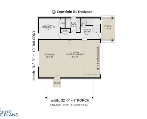 Metal House Floorplan 1