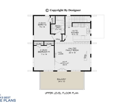 Steel House Floorplan 2