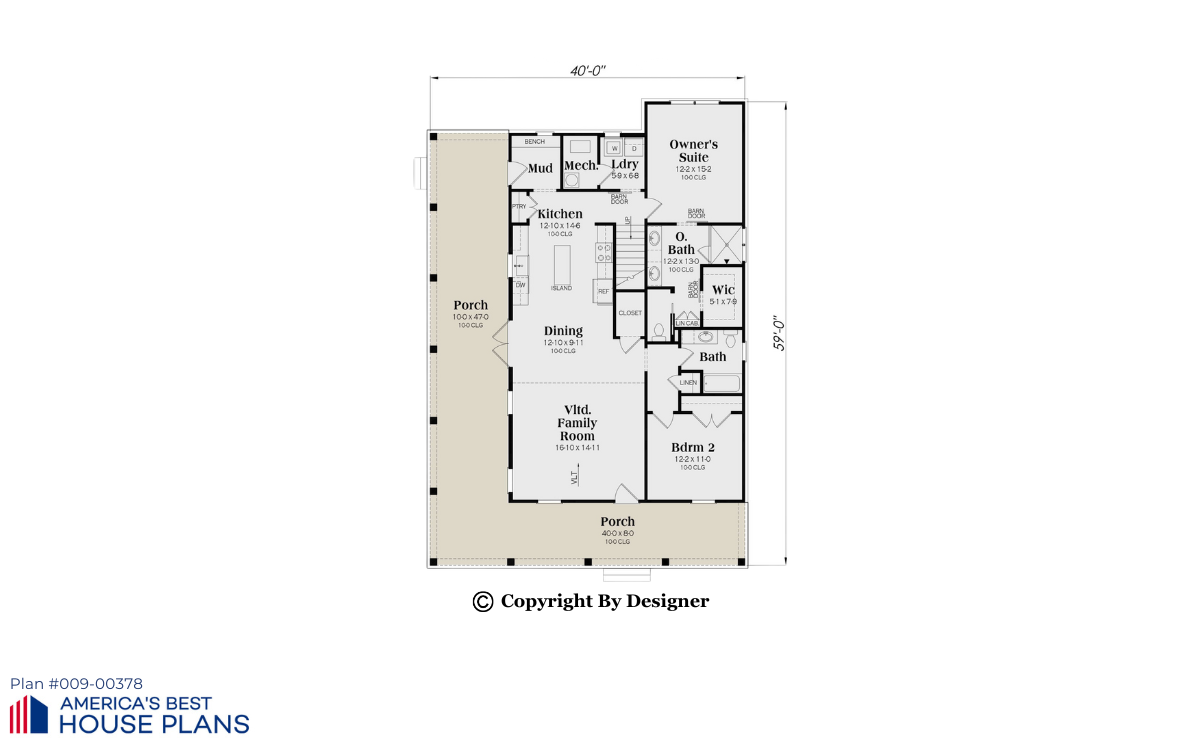 Metal House Plan Floorplan 1