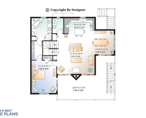 Metal House Kits Floor Plan