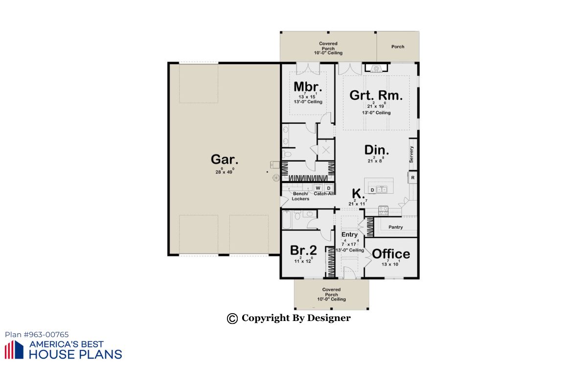 Steel Metal House Floorplan